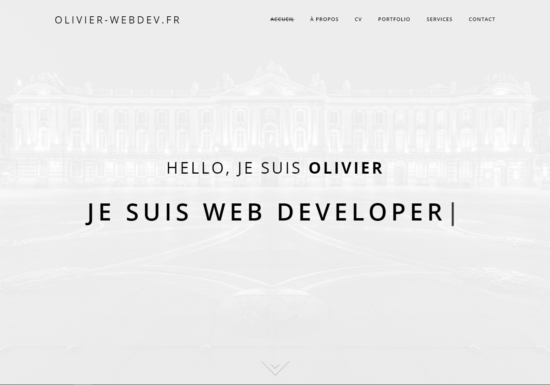 portfolio olivier-webdev.fr